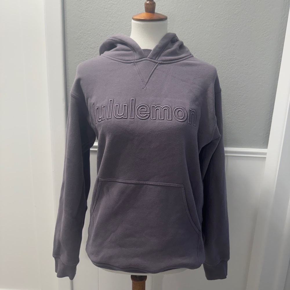 RARE lululemon athletica Dusty Purple All Yours Hoodie Sweatshirt size 8